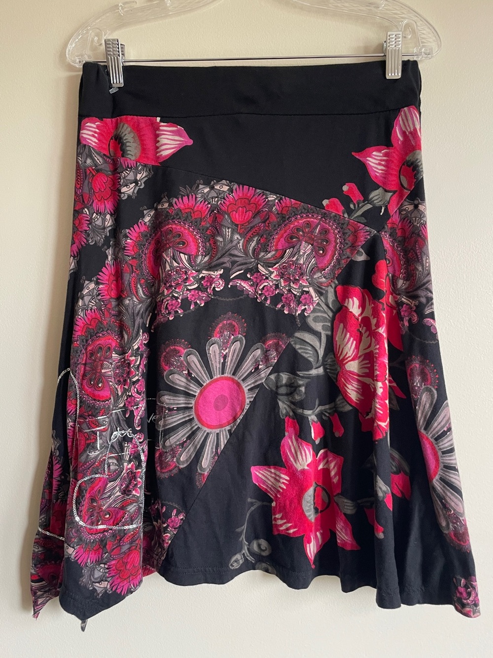 Desigual floral skirt size large
